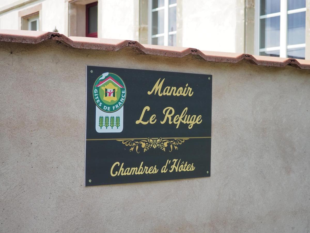Manoir Le Refuge Bed & Breakfast Rechicourt-le-Chateau Exterior photo